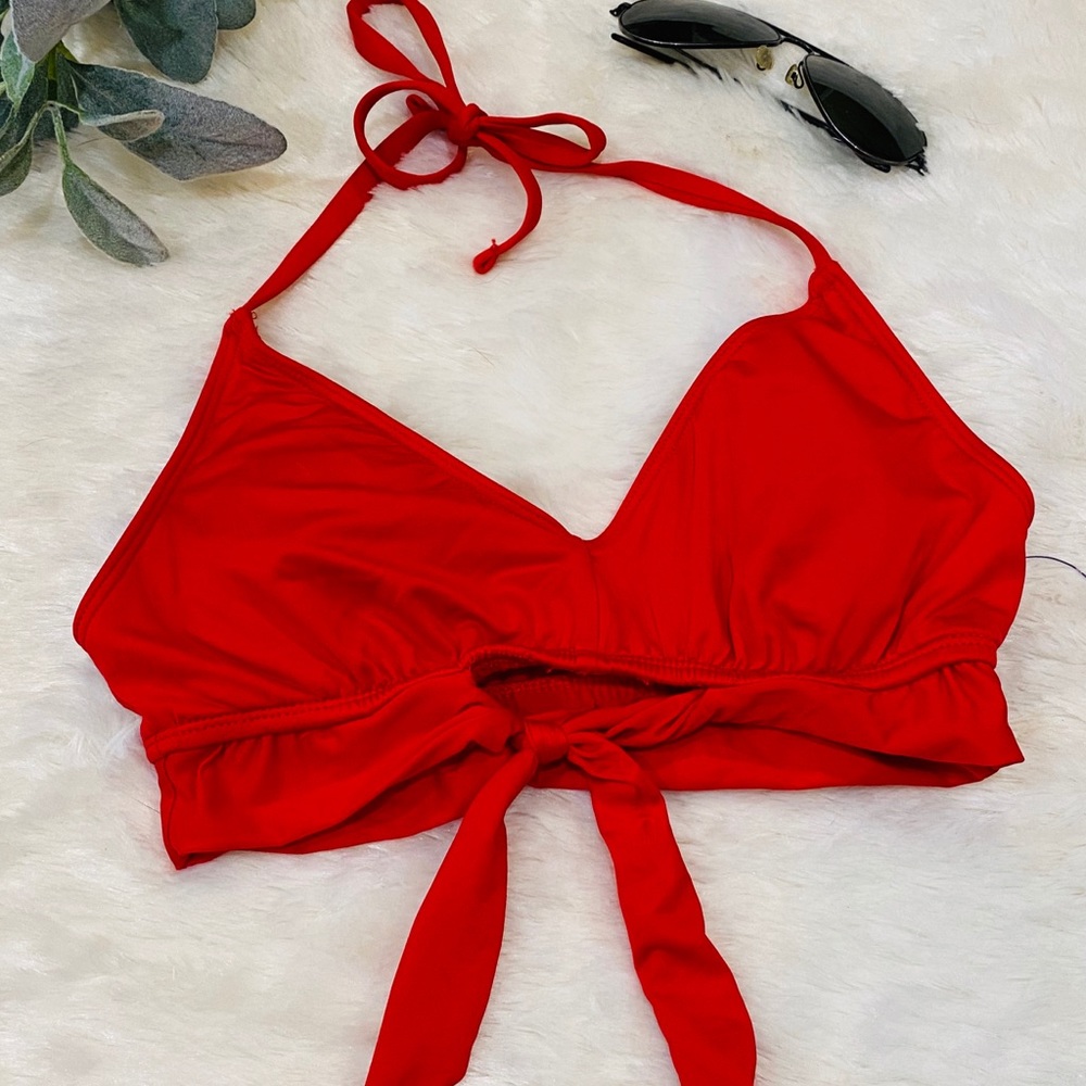 New! Red Kona Sol XS Bikinis Top
